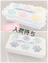 手作りテッシュBOXケース(レース編み)